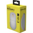 Миша ігрова, бездротова HATOR Quasar 3 wireless, біла (HTM731)