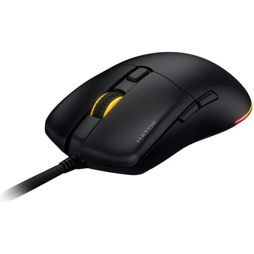 Миша ігрова, дротова HATOR Pulsar 3, чорна (HTM610)