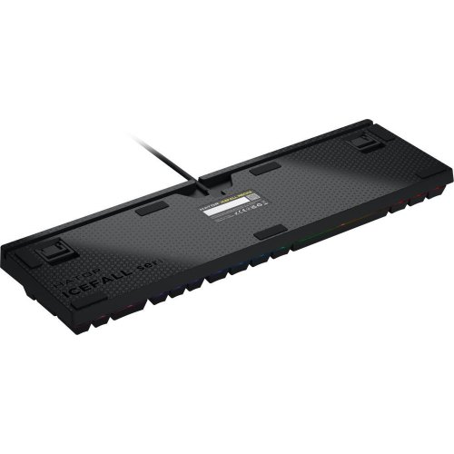 Клавіатура механічна, дротова HATOR Icefall Mecha Rainbow, чорна (HTK104UA)