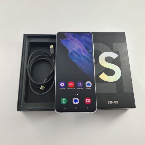 Смартфон Samsung Galaxy S21 Plus (G996B) 128Gb Phantom Silver (SM-G996BZSDSEK) USED **