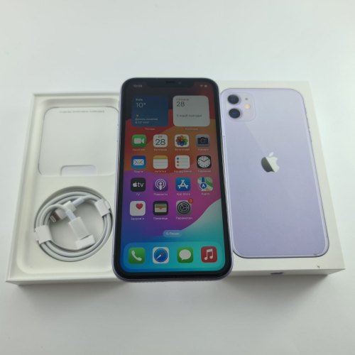 Смартфон iPhone 11 128GB Purple, Model A2221 USED **