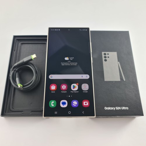 Смартфон Galaxy S24 Ultra (S928B) 256Gb Titanium Gray (SM-S928BZTGSEK) USED **