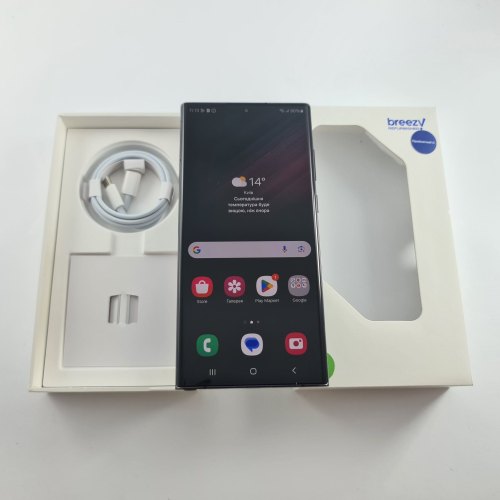 Смартфон Samsung Galaxy S22 Ultra (S908B) 256Gb Phantom Black (SM-S908BZKGSEK) USED **