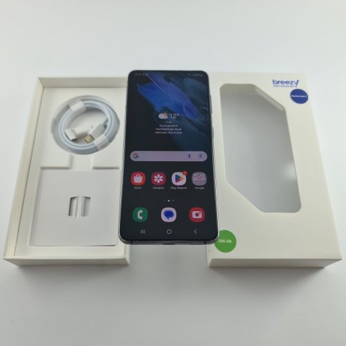 Смартфон Samsung Galaxy S21 (G991B) 256Gb Phantom Gray (SM-G991BZAGSEK) USED **
