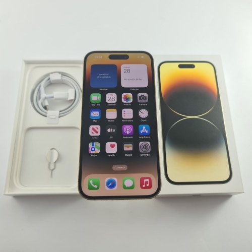 Смартфон iPhone 14 Pro 128GB Gold,Model A2890 USED **