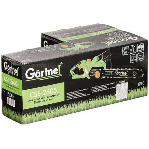 Пила ланцюгова, мережева Gartner CSE-2605, 2600Вт, 40см (846803)