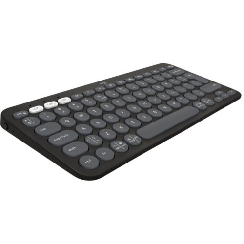 Клавіатура бездротова Logitech Pebble Keys 2 K380s Graphite (L920-011851)