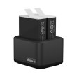 Подвійний зарядний пристрій GoPro Dual Battery Charger + акумулятор Enduro (2шт) для HERO11/10/9 (ADDBD-211-VE)