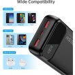 Зовнішній акумулятор Powerbank Choetech B729, 20000mAh, PD 22.5W, чорний (B729-BK)