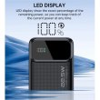 Зовнішній акумулятор Powerbank Choetech B729, 20000mAh, PD 22.5W, чорний (B729-BK)