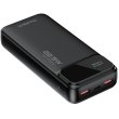 Зовнішній акумулятор Powerbank Choetech B729, 20000mAh, PD 22.5W, чорний (B729-BK)