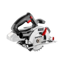 Пила дискова, акумуляторна GRAPHITE Energy+, 18В, 150х10мм, без акумулятора та зарядного пристрою в комплекті (58G008)