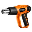 Фен будівельний Neo Tools, 2000Вт, 70-600 градусів, 300-500л/хв (04-710)