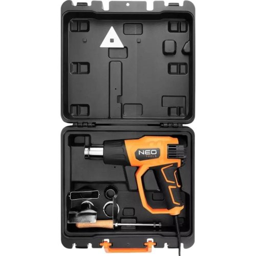 Фен будівельний Neo Tools, 2000Вт, 70-600 градусів, 300-500л/хв (04-710)