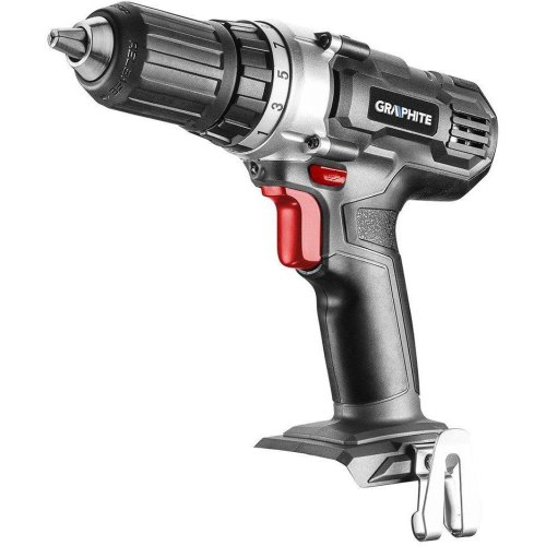 Шурупокрут-дриль GRAPHITE Energy+, 18В, 35-55Нм, 350-1250об/хв, без акумулятора та зарядного пристрою в комплекті (58G006)