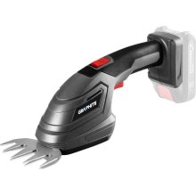 Ножиці для трави акумуляторні GRAPHITE Energy+, 18В, ріжуча частина 20см, крок різу 8мм, без акумулятора та зарядного пристрою в комплекті (58GE119)