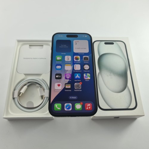 Смартфон iPhone 15 128GB Black,Model A3090 USED **