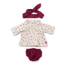 Комплект одягу для ляльок Miniland, туника з пов'язкою, 38см (31564)