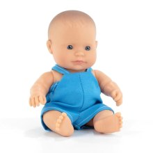 Пупс Miniland, хлопчик-європеєць, в одязі, 21см (33000)