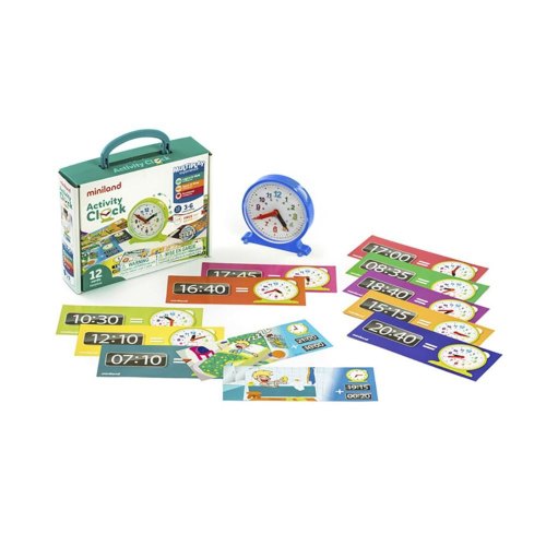Модель механічного годинника Miniland Activity Clock (45311)