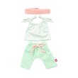 Комплект літнього одягу для ляльок Miniland, 38см (31566)