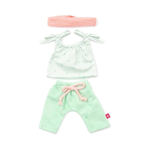 Комплект літнього одягу для ляльок Miniland, 38см (31566)