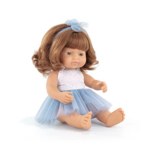 Лялька Miniland, рудоволоса дівчинка, в одязі, 38см (33203)