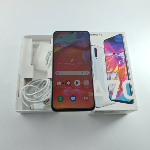 Смартфон Samsung Galaxy A70 (A705F) 128Gb White (SM-A705FZWUSEK) USED **