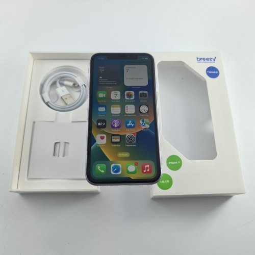 Смартфон iPhone 11 128GB Purple, Model A2221 USED **