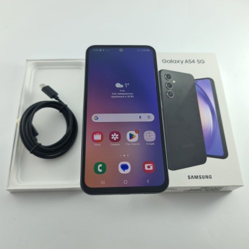 Смартфон Samsung Galaxy A54 (A546E) 128Gb Graphite (SM-A546EZKASEK) USED **
