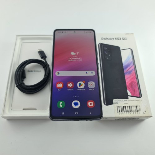Смартфон Samsung Galaxy A53 (A536E) 256Gb Black (SM-A536EZKDSEK) USED **