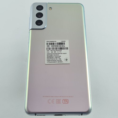 Смартфон Samsung Galaxy S21 Plus (G996B) 128Gb Phantom Silver (SM-G996BZSDSEK) USED **