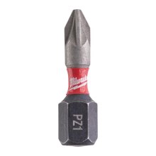 Набір біт Milwaukee Shockwave, 2шт, PZ1, 25мм (4932430860)