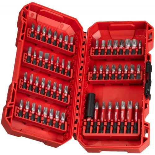 Набір біт Milwaukee Shockwave, 56шт, сталь, кейс (4932492006)