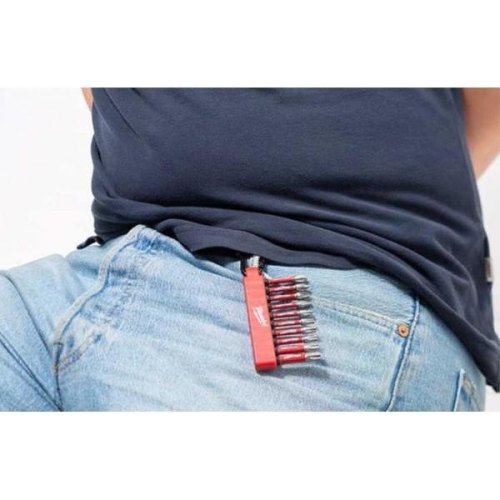 Набір біт Milwaukee Shockwave carabiner, 10шт, сталь (4932480941)