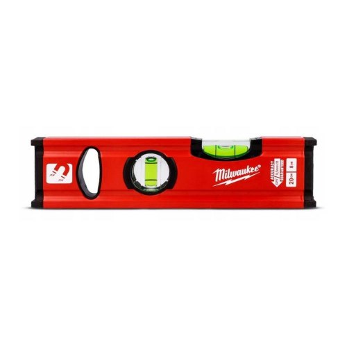 Рівень Milwaukee Slim Box, 20см, 2 капсули, алюмінієвий корпус (4932478897)