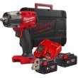 Гайковерт ударний, акумуляторний Milwaukee M18 FMTIW2F12-502X, 18В, 2х5А/год, 0-2575об/хв, 881Нм, 1/2, M12-18FC, кейс (4933478450)