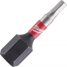 Набір біт Milwaukee Shockwave, 2шт, Hex2.5, 25мм (4932430893)
