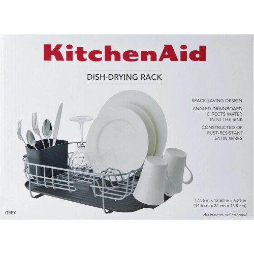 Підставка для сушки посуду KitchenAid Sinkware, сіра (KEG197OSGR)