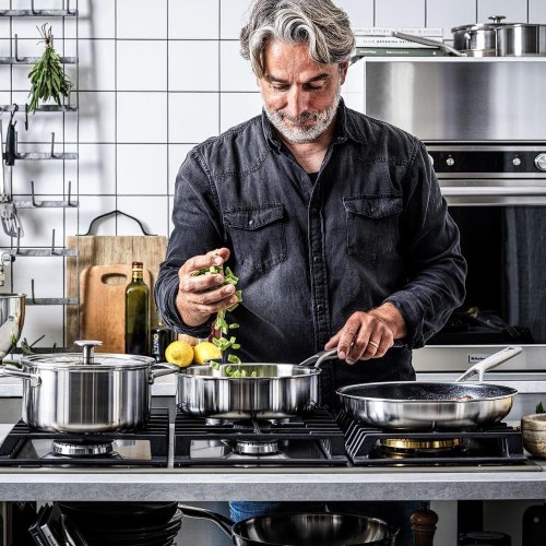 Сотейник KitchenAid MSS, 24см, 3.1л, з кришкою (CC003251-001)