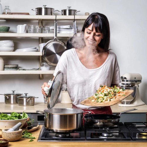 Набір посуду KitchenAid, 5 предметів, 16/20/24см, 1.5/3.1/4.8л (CC005088-001)