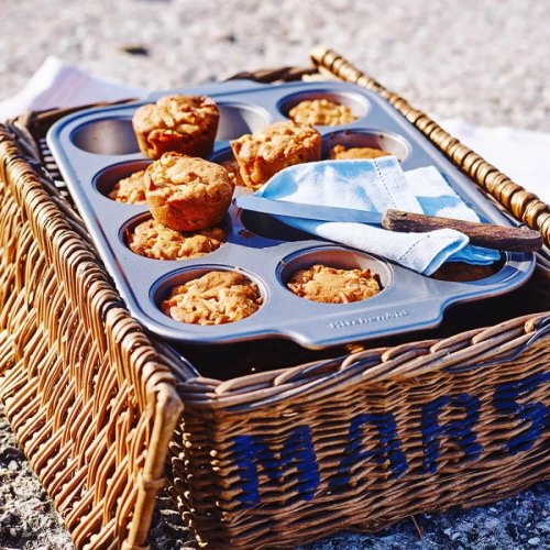 Форма для випічки мафінів KitchenAid, 41х28х4см, на 12шт (CC003296-001)