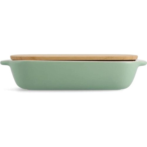 Форма для випічки KitchenAid, 1.9л, керамогранітна, з кришкою, фісташкова (CC007425-001)