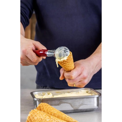 Ложка для морозива KitchenAid Coreline, 21.6см, червона (KAG117OHERE)