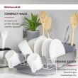 Підставка для сушки посуду KitchenAid Sinkware, сіра (KEG895BXCGA)
