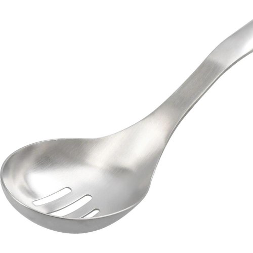 Ложка кухонна KitchenAid Premium, 33.8см, з прорізами (KMG004OHSS)