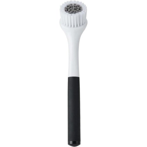 Набір щіток для чищення посуду KitchenAid Sinkware, 2шт, 29.5см, чорно-біла (KEG875OHBA)