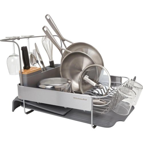 Підставка для сушки посуду KitchenAid Sinkware, сірий (KEG896BXCGA)