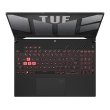 Ноутбук ASUS TUF A15 FA507NVR-LP156 15.6 FHD IPS, AMD R7-7435HS, 16GB, F512GB, NVD4060-8, NoOS, Сірий (90NR0JK8-M00970)