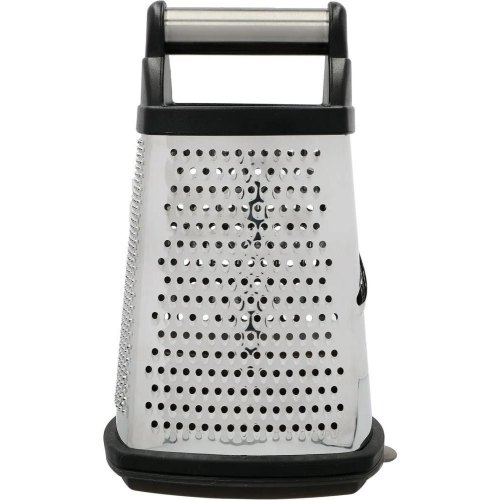 Тертка чотиристороння з контейнером KitchenAid Universal, чорна (KQG300OSOBE)